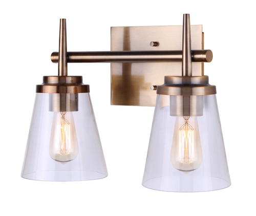 Canarm - IVL703A02GD - Two Light Vanity - Perla - Metal