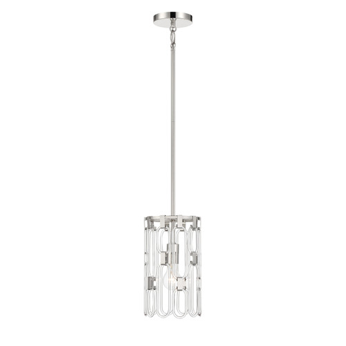 George Kovacs - P5381-613 - One Light Mini Pendant - Charming - Polished Nickel