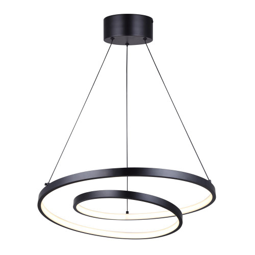 Canarm - LCH259A20BK - LED Chandelier - Livana - Matte Black