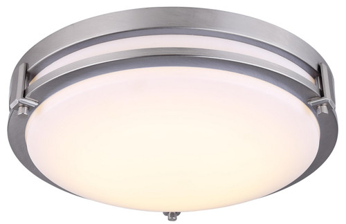 Canarm - LFM112A19BN - LED Flush Mount - Gilda - Brushed Nickel