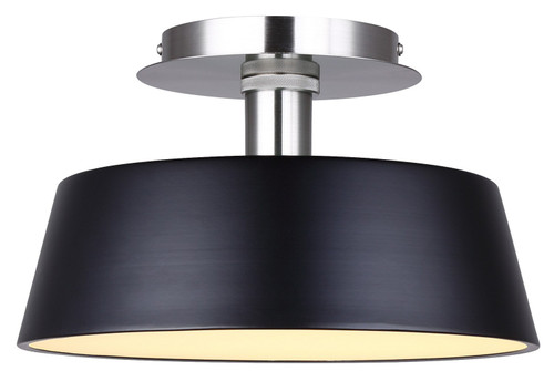 Canarm - LFM263A13BKN - LED Flush Mount - Jessa - Matte Black