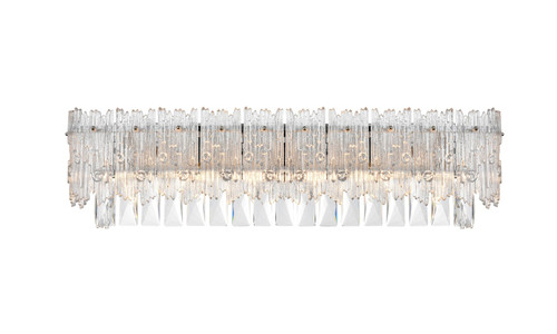 Elegant Lighting - 1780W27C - Six Light Wall Sconce - Emilia - Chrome and Clear