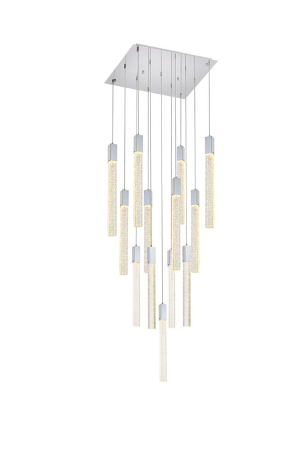 Elegant Lighting - 2066G26C - 13 Light Pendant - Weston - chrome