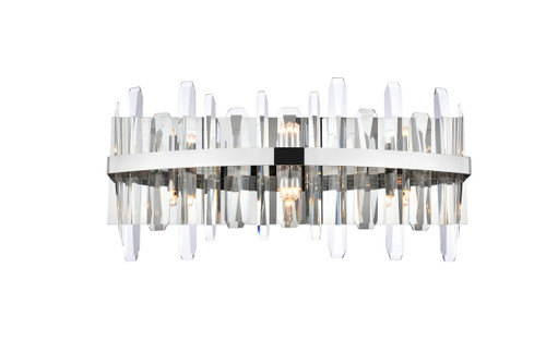 Elegant Lighting - 2200W24C - Six Light Bath Sconce - Serena - chrome