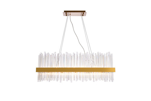 Elegant Lighting - 3000G36G - 20 Light Chandelier - Dallas - gold