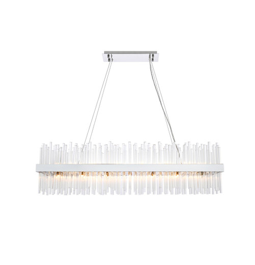 Elegant Lighting - 3000G48C - 28 Light Chandelier - Dallas - chrome