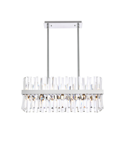 Elegant Lighting - 6200G30C - 16 Light Chandelier - Serephina - chrome