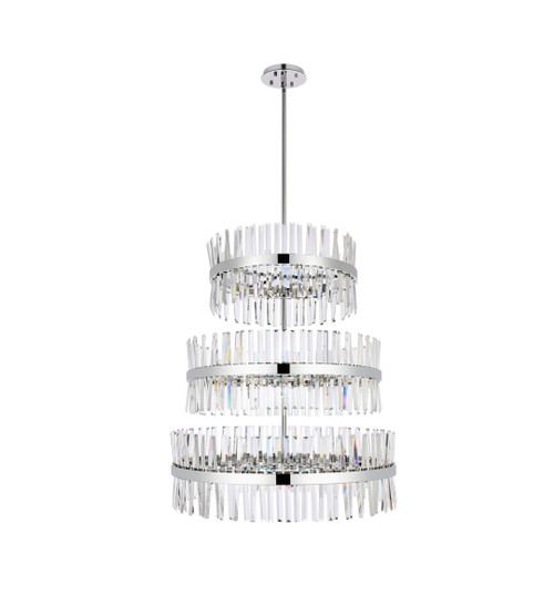 Elegant Lighting - 6200G36L3C - 46 Light Chandelier - Serephina - Chrome
