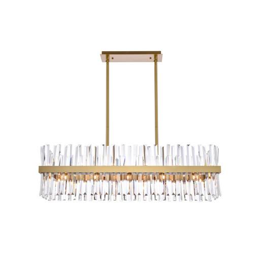 Elegant Lighting - 6200G42SG - 24 Light Chandelier - Serephina - satin gold