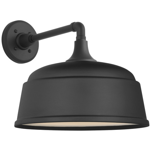 manufacturer_finish:Matte Black|manufacturer_glass:12.5 Matte Black Rockhouse Shade