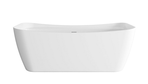 Elegant Lighting - BT10467GW-WHT - Soaking Bathtub - Harrieta - Glossy White