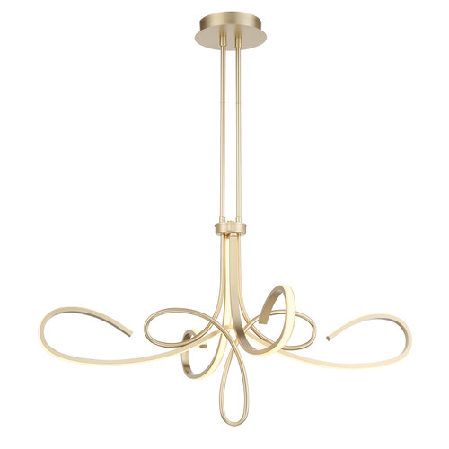 George Kovacs - P5437-697-L - LED Chandelier - Astor by Robin Baron - Soft Gold