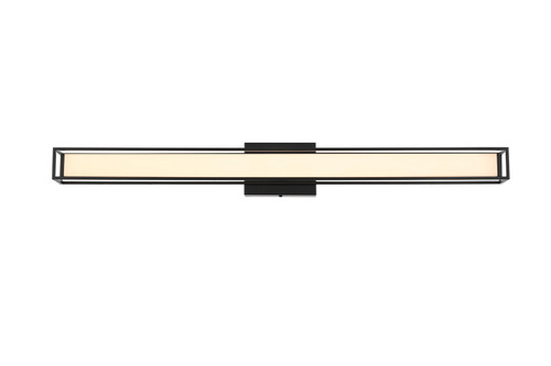 Elegant Lighting - LD301W36BK - LED Wall Sconce - Aden - Black