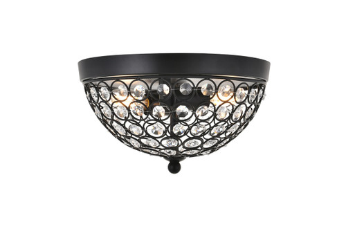 Elegant Lighting - LD5012F10MB - Two light Flush Mount - Taye - Matte Black