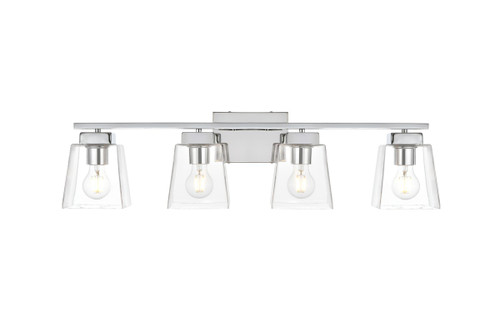 Elegant Lighting - LD7312W32CH - Four Light Bath Sconce - Merrick - Chrome