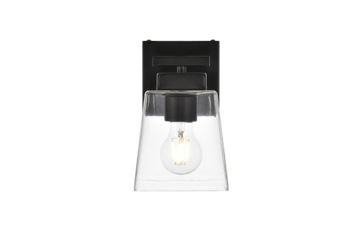 Elegant Lighting - LD7312W5BLK - One Light Bath Sconce - Merrick - Black