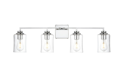 Elegant Lighting - LD7314W32CH - Four Light Bath Sconce - Ronnie - Chrome