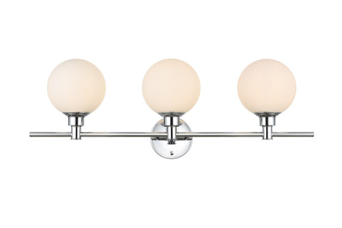 Elegant Lighting - LD7317W28CH - Three Light Bath Sconce - Cordelia - Chrome