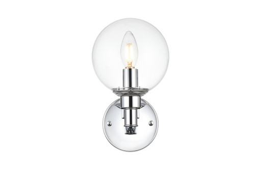Elegant Lighting - LD7318W6CH - One Light Bath Sconce - Jaelynn - Chrome