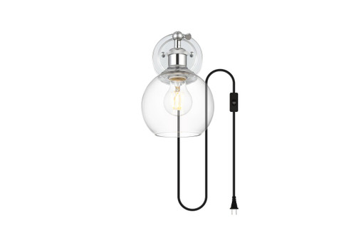 Elegant Lighting - LD7330W6CH - One Light Wall Sconce - Wesson - Chrome