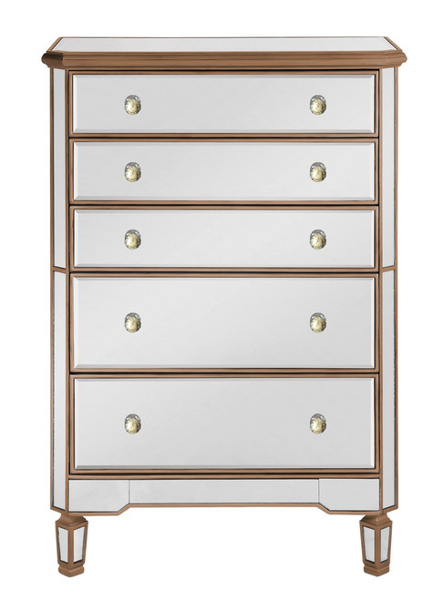Elegant Lighting - MF6-1126G - Cabinet - Contempo - Hand rubbed antique gold