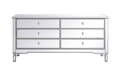 Elegant Lighting - MF63672S - Chest - Contempo - antique silver