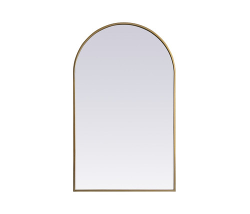 Elegant Lighting - MR1A2440BRS - Mirror - Ayra - Brass
