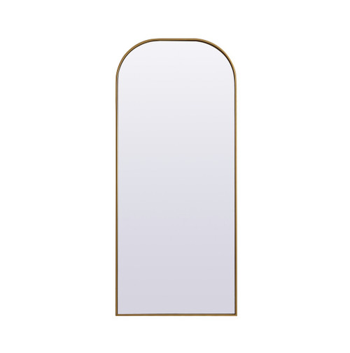 Elegant Lighting - MR1B2866BRS - Mirror - Blaire - Brass