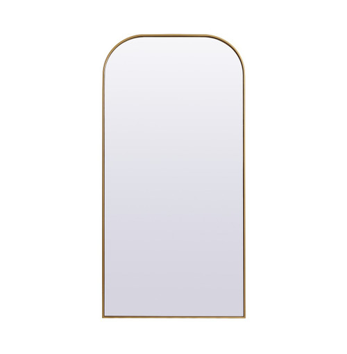 Elegant Lighting - MR1B3572BRS - Mirror - Blaire - Brass