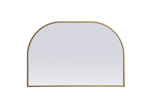 Elegant Lighting - MR1B3624BRS - Mirror - Blaire - Brass