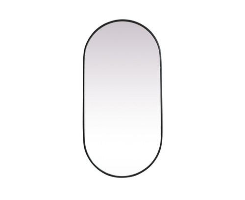 Elegant Lighting - MR2A2448BLK - Mirror - Asha - Black