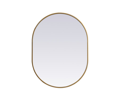 Elegant Lighting - MR2A2736BRS - Mirror - Asha - Brass