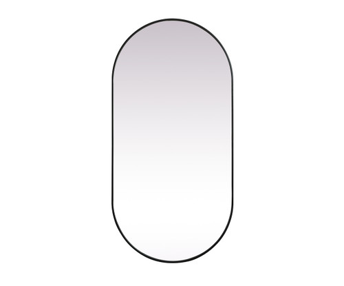 Elegant Lighting - MR2A3672BLK - Mirror - Asha - Black