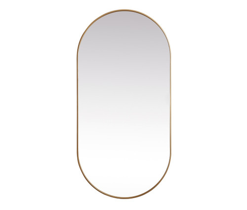 Elegant Lighting - MR2A3672BRS - Mirror - Asha - Brass