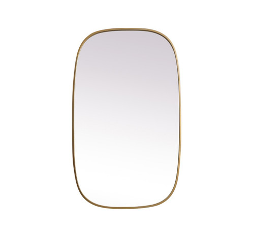 Elegant Lighting - MR2B2440BRS - Mirror - Brynn - Brass