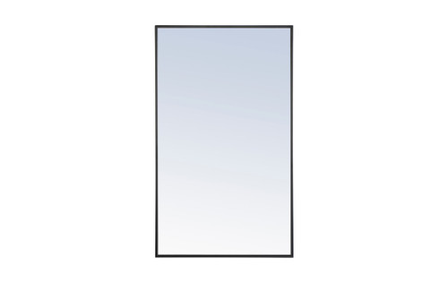 Elegant Lighting - MR4074BK - Mirror - Monet - Black