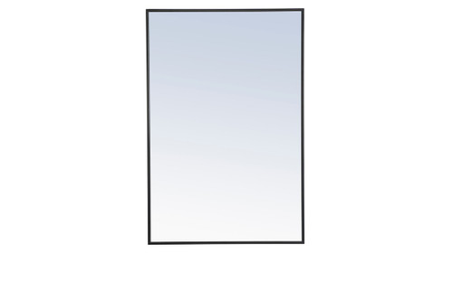 Elegant Lighting - MR4077BK - Mirror - Monet - Black