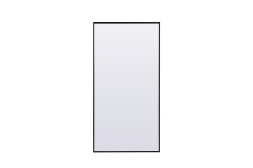 Elegant Lighting - MR4FL3060BK - Mirror - Eternity - Black