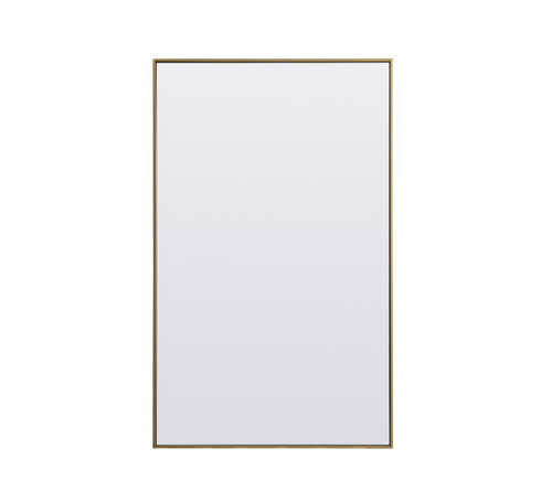 Elegant Lighting - MR4FL3660BR - Mirror - Eternity - Brass