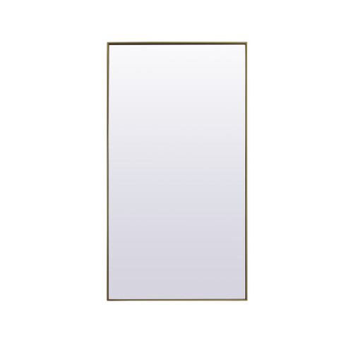 Elegant Lighting - MR4FL3672BR - Mirror - Eternity - Brass