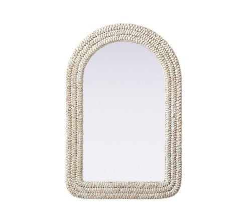 Elegant Lighting - MR4G2436LN - Mirror - Marlowe - Linen White