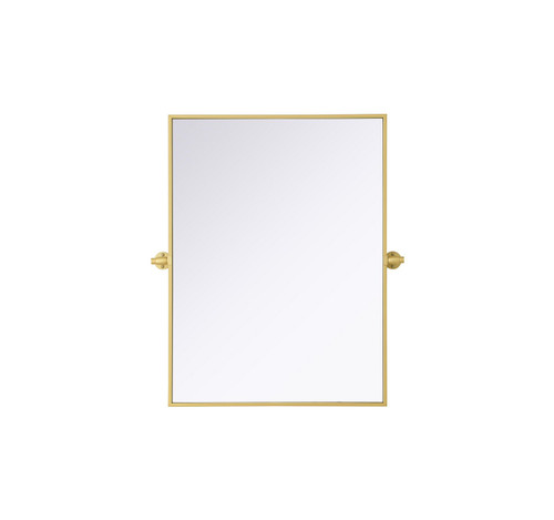 Elegant Lighting - MR6H2432BRA - Mirror - Amoura - Brass