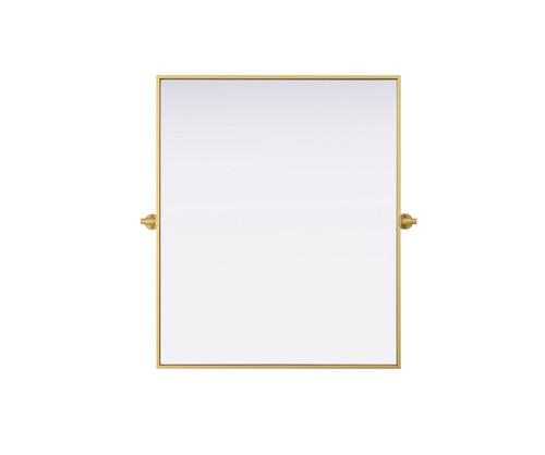 Elegant Lighting - MR6H3036BRA - Mirror - Amoura - Brass