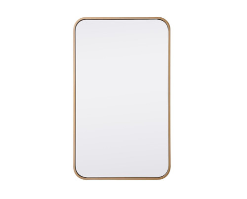 Elegant Lighting - MR801830BR - Mirror - Evermore - Brass