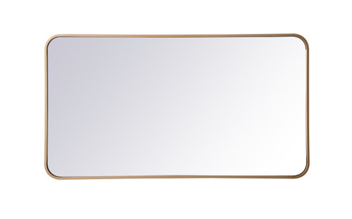 Elegant Lighting - MR802240BR - Mirror - Evermore - Brass
