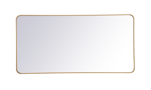 Elegant Lighting - MR803060BR - Mirror - Evermore - Brass