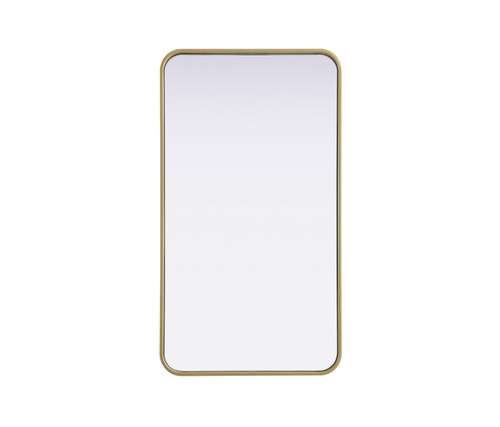 Elegant Lighting - MR8A2036BRA - Mirror - Remy - Brass