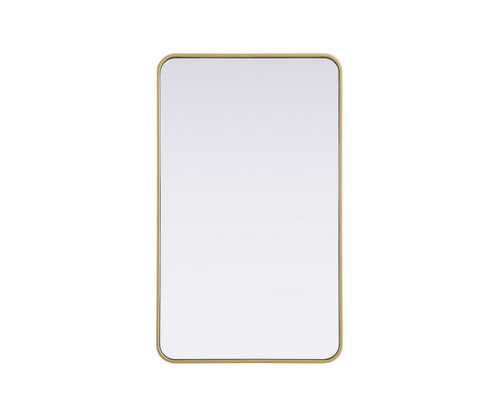 Elegant Lighting - MR8A2440BRA - Mirror - Remy - Brass