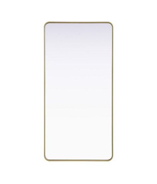 Elegant Lighting - MR8A3060BRA - Mirror - Remy - Brass
