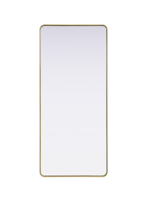 Elegant Lighting - MR8A3272BRA - Mirror - Remy - Brass